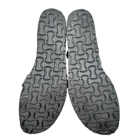 NAOT Women’s Kayla Metallic Grey Wedge Sandal Size 40 US 9 - Picture 9 of 11